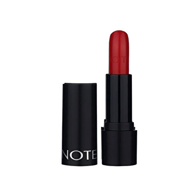 Note Note Deep Impact Lipstick Kremsi Dokulu Yarı Parlak Ruj 13 Impressive Red
