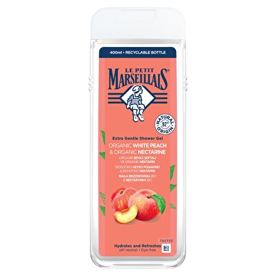 Le Petit Marseillais Le Petit Marseillais Duş Jeli Beyaz Şeftali ve Nektarin 400 ml