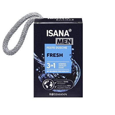 Isana Men Isana Men Katı Duş Jeli 3in1 100 gr