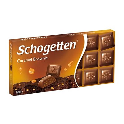 Schogetten Schogetten Caramel Brownie 100 gr