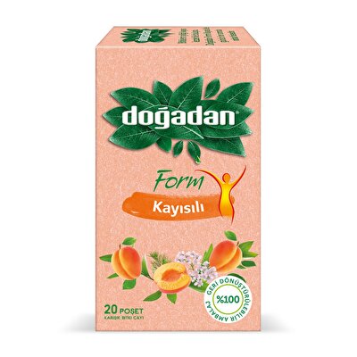 Doğadan Doğadan Form Çayı Kayısılı 20'li