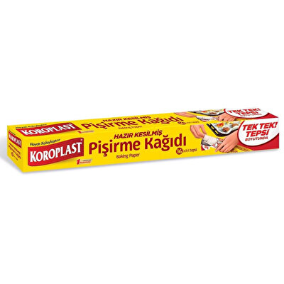 Koroplast Koroplast Pişirme Kağıdı Kesilmiş 16'lı