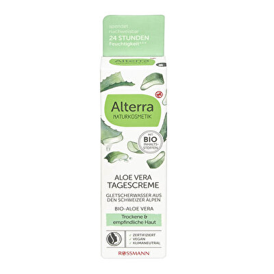 Alterra Alterra Gündüz Kremi Organik Aloe Vera & Buzul Suyu İçerikli 50 ml