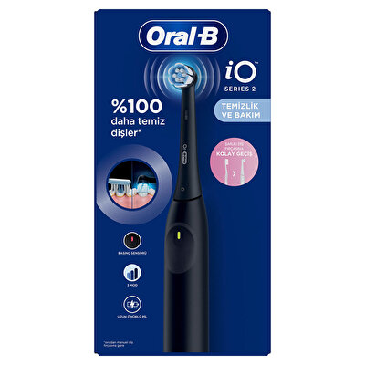 Oral-B Oral B Şarjlı Diş Fırçası IO 2 Black