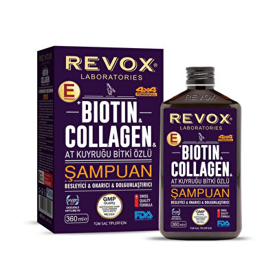 Revox Revox Şampuan Biotin ve Collagen 360 ml
