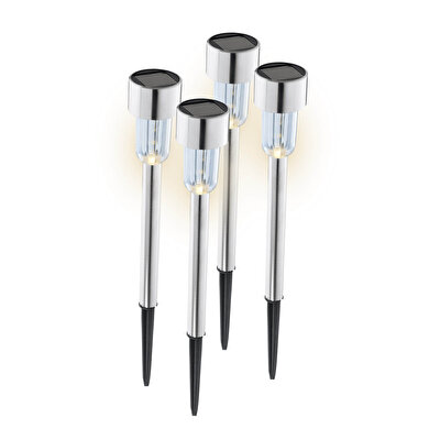 Ideenwelt Ideenwelt LED Solar Bahçe Aydınlatma Seti 4'lü
