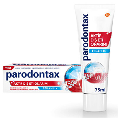 Parodontax Parodontax Diş Macunu Aktif Diş Eti Onarımı Ferahlık 75 ml