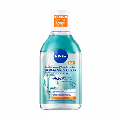 Nivea Nivea Makyaj Temizleme Suyu Derma Skin Clear Micellar Water 400 ml
