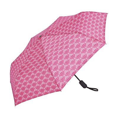 Ideenwelt Ideenwelt Mini Otomatik Şemsiye Pembe Grafik