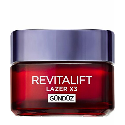 L’Oréal Paris L’Oréal Paris Yaşlanma Karşıtı Gündüz Kremi Revitalift Lazer X3 50 ml