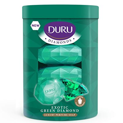 Duru Duru Katı Sabun Diamonds Series Green 4x90 gr