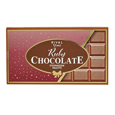 Rival Loves Me Rival Loves Me Far Paleti No.11 Ruby Chocolate 14 gr