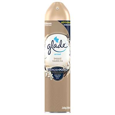 Glade Glade Oda Kokusu Hava Tazeleyici Aerosol İpeksi Vanilya 300 ml