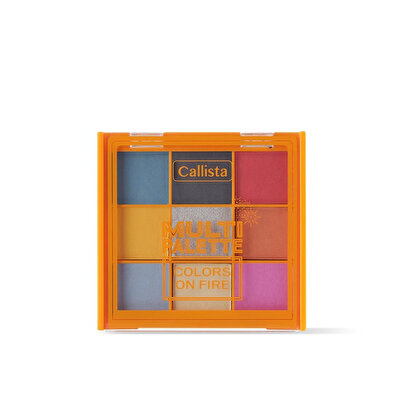 Callista Callista Multi Palette Eyeshadow Göz Farı Paleti 101 Colors On Fire