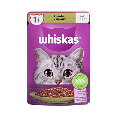 Whiskas Whiskas Yaş Kedi Maması Poşet Kuzulu 85 gr