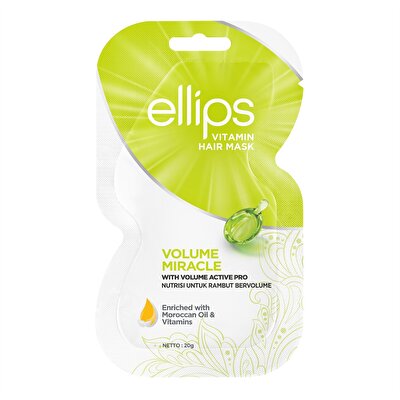 Ellips Ellips Saç Maskesi Volume Miracle Hacim Veren 20 gr