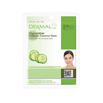 Dermal Dermal Kolajen Kağıt Maske Salatalık Özlü 23 gr