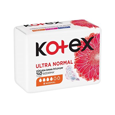 Kotex Kotex Ped Ultra Normal 8'li