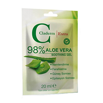 Claderm Claderm Aloe Vera Jel 20 ml