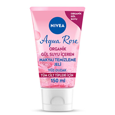 Nivea Nivea Makyaj Temizleme Jeli Aqua Rose Organik Gül Suyu 150 ml
