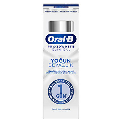 Oral-B Oral B Pro 3D White Clinical Yoğun Beyazlık Diş Macunu 75 ml