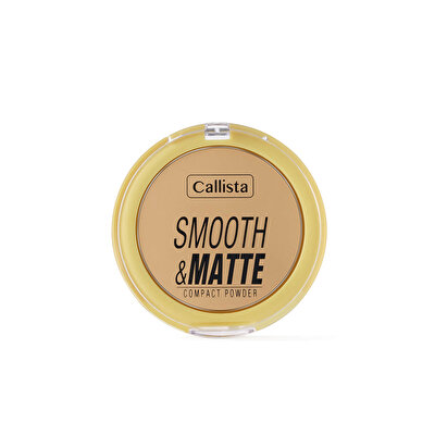 Callista Callista Smooth Matte Compact Powder Mat Görünümlü Pudra 20 Sand