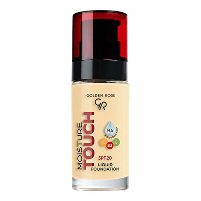 Golden Rose Golden Rose Moisture Touch Liquid Foundation SPF20 No: 102