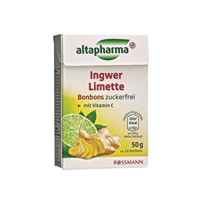 Altapharma Altapharma Bonbon Limon Aromalı Zencefil 50 gr