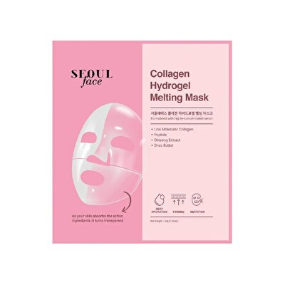 Dermal Dermal Seoul Face Kolajen Hidrojel Eriyen Maske 34 gr