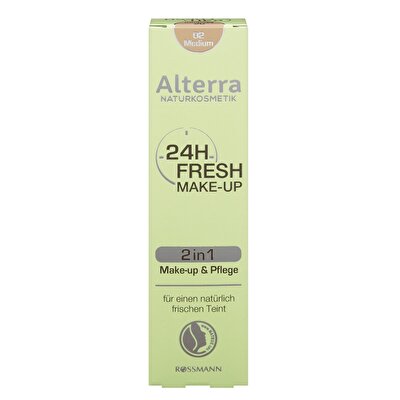 Alterra Alterra Fondöten 24 Fresh 02 Medium 30 ml