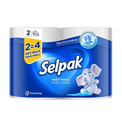 Selpak Selpak Dev Havlu 2=4 Rulo