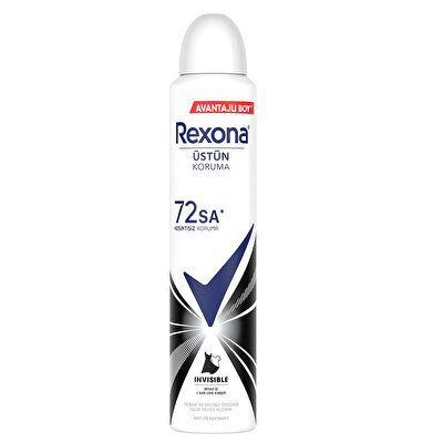 Rexona Rexona Kadın Sprey Deodorant 72h Invisible 200 ml