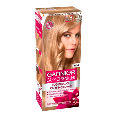 Garnier Garnier Color Naturals Saç Boyası Çarpıcı Renkler Saç Boyası No:8 Parlak Koyu Sarı 1 adet