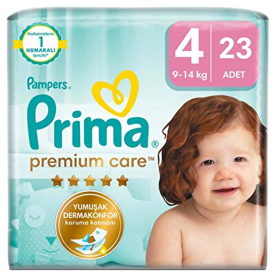 Prima Prima Bebek Bezi Premium Care Ekonomik 4 Maxi 23'lü