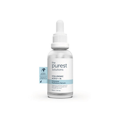 The Purest Solutions The Purest Solutions Tüm Cilt Tipleri İçin Yoğun Nemlendirici Bakım Serumu Hyaluronic Acid %2 + B5 30 ml