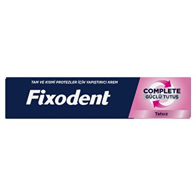 Fixodent Fixodent Protez Yapıştırıcı Krem Complete Aromasız 47 gr