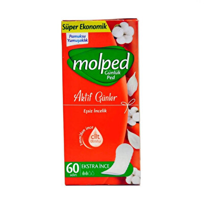 Molped Molped Günlük Ped Aktif Günler 60'lı