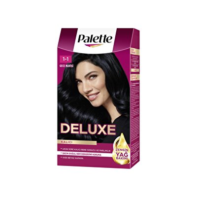 Palette Deluxe Palette Deluxe Saç Boyası Gece Mavisi No: 1-1 50 ml