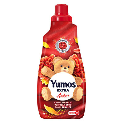 Yumoş Yumoş Extra Konsantre Çamaşır Yumuşatıcı Amber 1440 ml