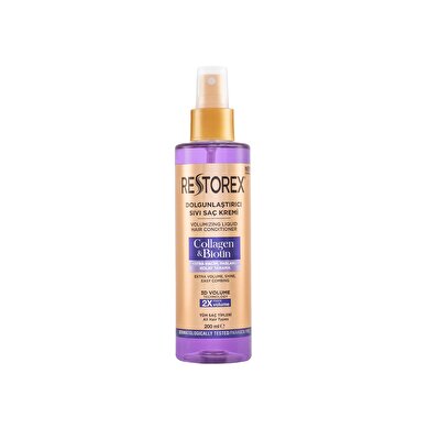 Restorex Restorex Sıvı Saç Kremi Kolajen&Biotin Dolgunlaştırıcı 200 ml