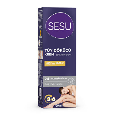 Sesu Sesu Tüy Dökücü Krem Normal Ciltler 100 ml