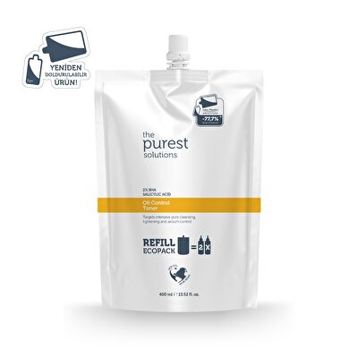 The Purest Solutions The Purest Solutions Tonik BHA & Oil Control Refill 400 ml