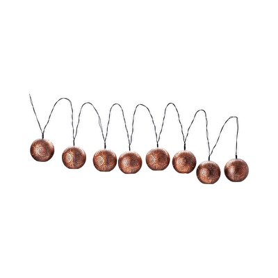 Ideenwelt Ideenwelt Solar Işık Zinciri Top Morokko 8'li