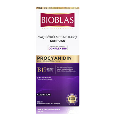 Bioblas Bioblas Şampuan Procaynidin Yağlı Saçlar İçin 360 ml