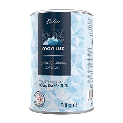 Mayi Mayi Öğütülmüş Sofra Tuzu İyotlu 600 gr