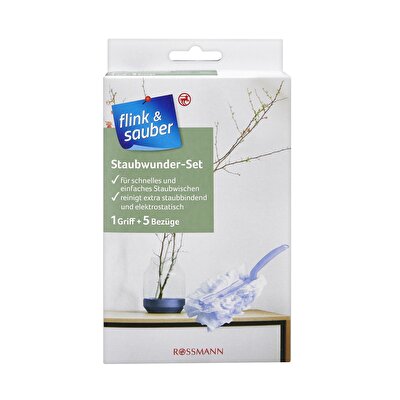 Flink & Sauber Flink & Sauber Kolay Toz Alma Seti 1 Tutma Sapı + 5 Kılıf
