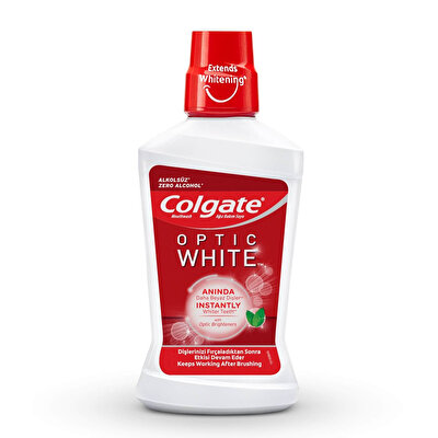 Colgate Colgate Ağız Bakım Suyu Optik Beyaz 250 ml