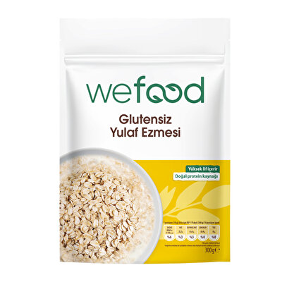 Wefood Wefood Yulaf Ezmesi Glutensiz 300 gr
