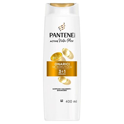 Pantene Pantene Şampuan 3in1 Onarıcı&Koruyucu 400 ml