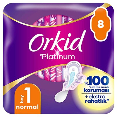 Orkid Orkid Hijyenik Ped Platinum Normal 8'li